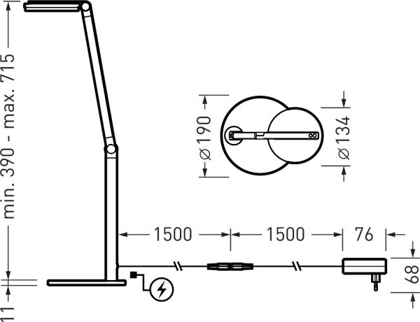 Produktbild Trilux Cultega Act T COM PAW 600 ETDI 05 (650 lm)