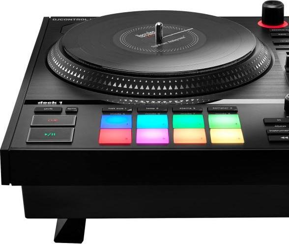 Actual product image Hercules DJ Control Inpulse T7 DJ controller with bag and cloth
