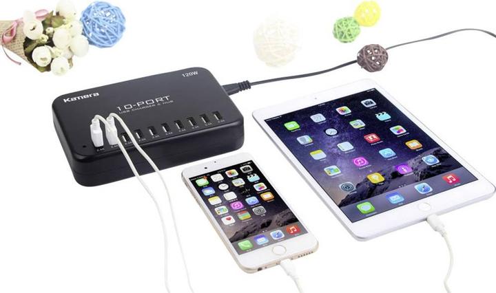 Actual product image Lvsun USB charging station 120W Smart 10- (120 W)