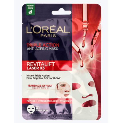 Image du produit L'Oréal Paris L ÌOréal - Revitalift Laser X3 Cream-Mask - Masque visage anti-âge triple effet - 28.0g