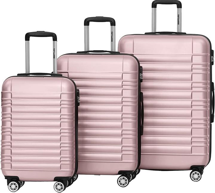 Image du produit Trvlmore 3-teiliges Kofferset (Bagage à main (jusqu'à 50l), M (50 - 90l), L (90 - 115l))