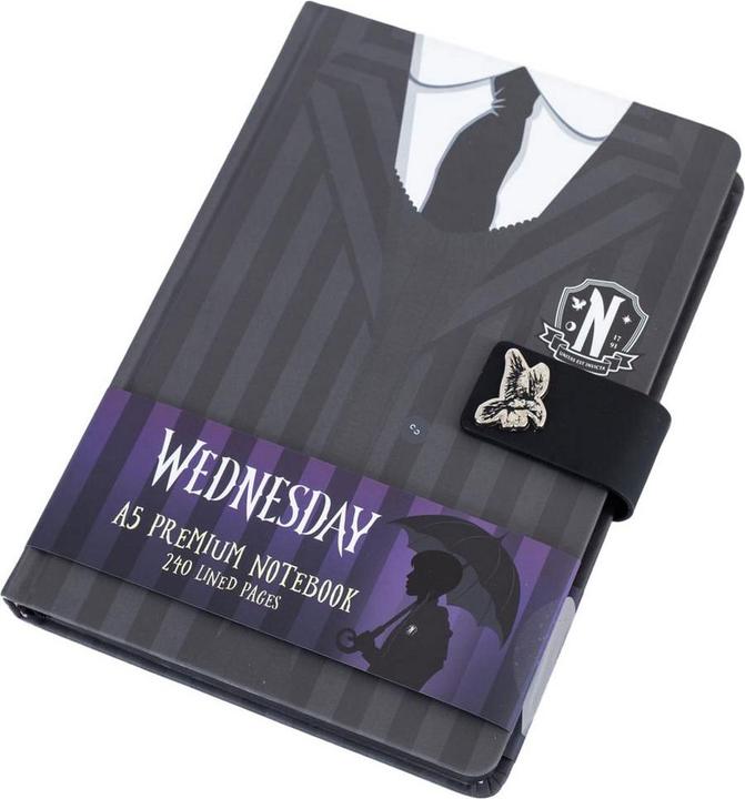 Immagine prodotto Wednesday Taccuino Premium (A5, Righe)