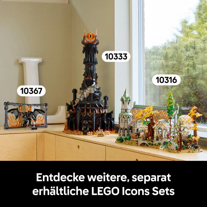 Immagine prodotto LEGO Il Signore degli Anelli: fermalibro Balrog (10367, LEGO Il Signore degli Anelli)