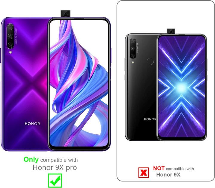 Productafbeelding Cadorabo Boek Onzichtbare Magneethoes (Honor 9X Pro)