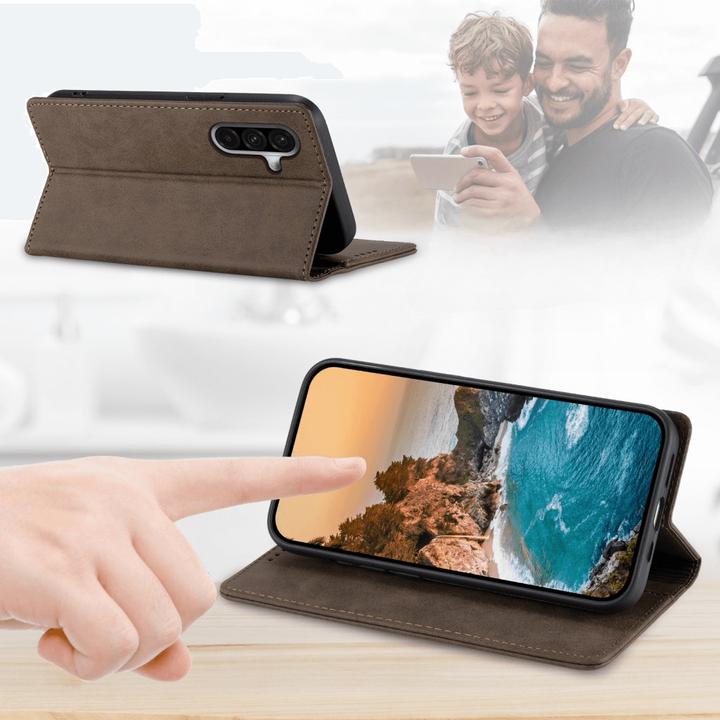 Produktbild Cover-Discount Galaxy A56 5G - Flip Case mit RFID Blocker (Samsung Galaxy A56)