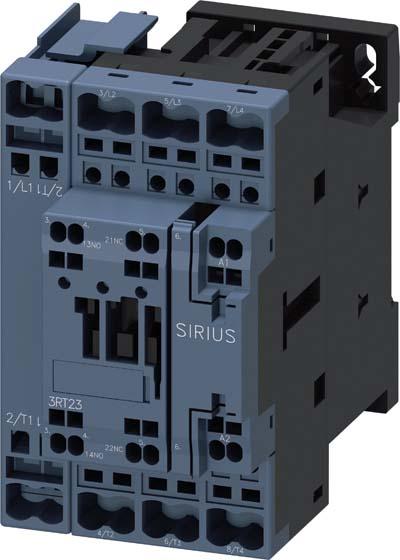 Image du produit Siemens Contacteur, AC-1, 35 A/400 V/40 °C, S0, 4 pôles, AC 230V, 50/60Hz, 1S+1Ö 3RT23252AL201AA0