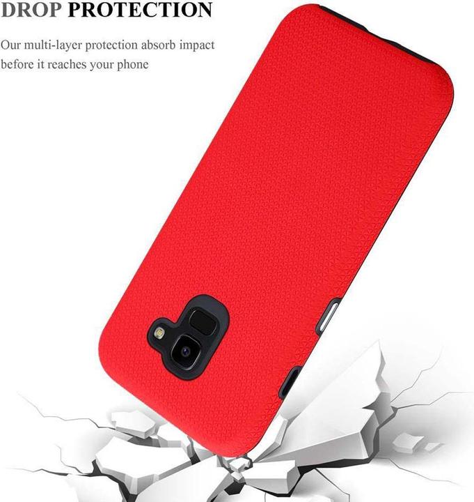 Actual product image Cadorabo Hybrid Triangle Cover (Samsung Galaxy J6 (2018))