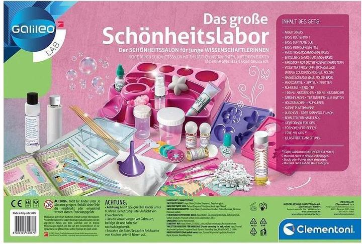 Actual product image Clementoni The Great Beauty Laboratory