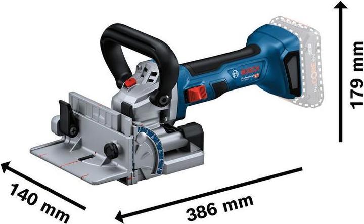 Actual product image Bosch Professional GFF 18V-22 Solo
