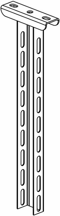 Image du produit Legrand LEG 348360 Manche U55 1000 7KN 260NM TVZ (Trou de câble, 16 cm)