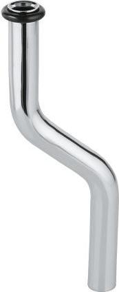 Image du produit Grohe Tube de rinçage pour urinoir d= 18mm, 200mm coude 50mm chromé