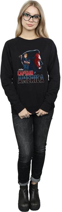 Image du produit - Sweat AVENGERS INFINITY WAR CAPTAIN AMERICA CHARACTER - Femme (S)