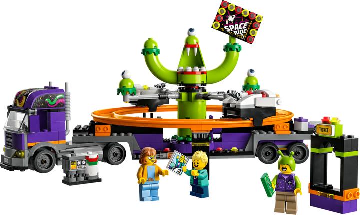 Immagine prodotto LEGO Camion con giostra spaziale (60313, LEGO City)