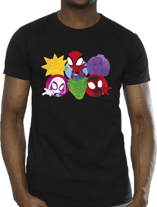 Produktbild Spidey And His Amazing Friends Faces TShirt (5XL)