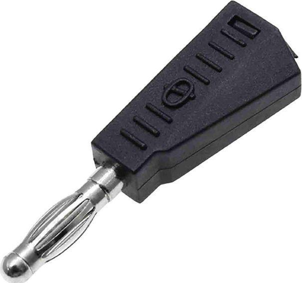 Immagine prodotto Rs Pro Spina a banana da 4 mm nera, contatto nichelato, 30V / 19A, connessione a saldare