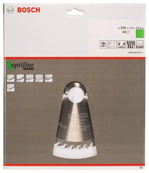 Produktbild Bosch Professional Zubehör PRO Wood Kreissägeblatt, 200 x 2.8 x 30 mm