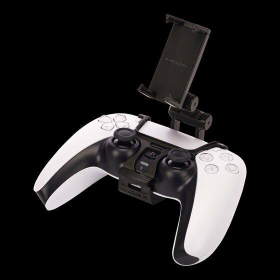 Actual product image PowerA MOGA-Clip für mobiles Gaming für die kabellosen Controller DualSense und DualShock 4 (PS5, PS4)