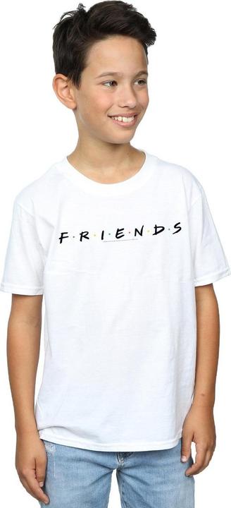 Actual product image Friends Boys Text Logo T-Shirt (152, 158)