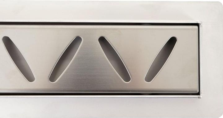 Image du produit Swisshandel24 Caniveau de douche 120cm écoulement de sol caniveau de douche, inox siphon 50-120cm - 51217 (1200 mm)