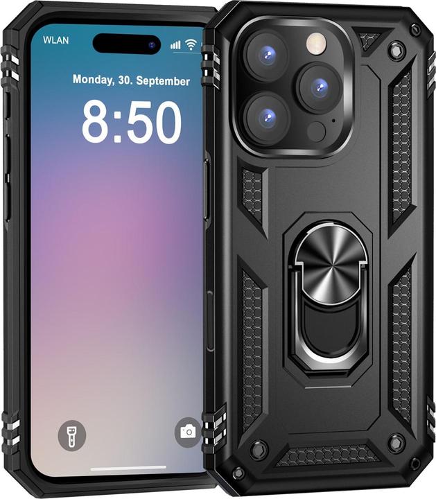 Image du produit Nalia Étui antichoc Military-Style Ring (Apple iPhone 16 Pro)