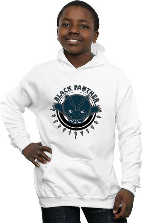 Image du produit - Sweat à capuche KAWAII BLACK PANTHER POUNCE - Garçon (128)
