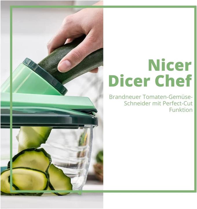 Actual product image Genius Nicer Dicer Chef Set 15pcs.