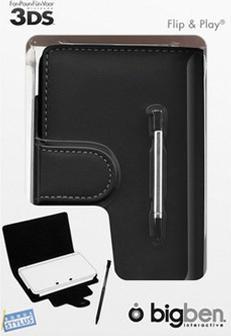 Actual product image Bigben Flip & Play Protector - black, 3DS (3DS)