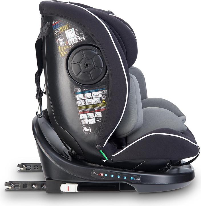 Actual product image BabyGo Nova2 black (Reboarder, ECE R129/i-Size Standard)