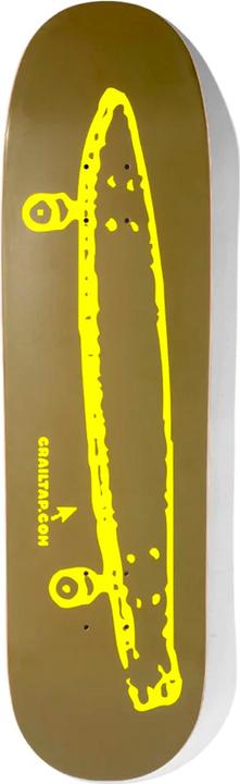 Actual product image Crailtap Burnt Neon Skidul (8.50")