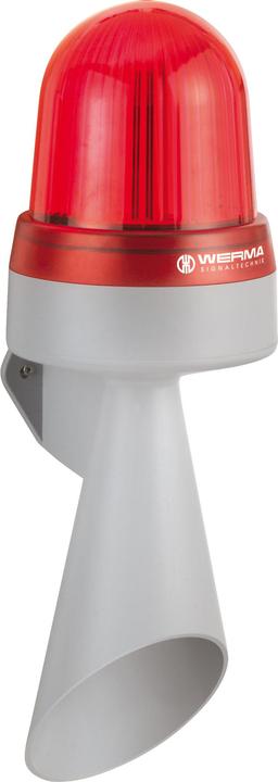 Werma Red LED 3x Beacon/Horn 115/230V