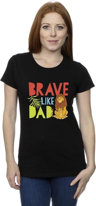 Immagine prodotto Disney The Lion King Brave Like Dad Maglietta Donna (XL)