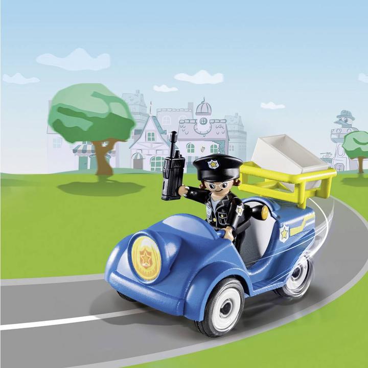 Productafbeelding Playmobil Mini-Auto Polizei (70829, Playmobil Eend op oproep)