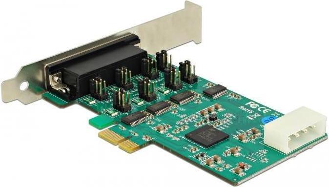 Image du produit Delock Carte PCI Express > 4 x série RS-232