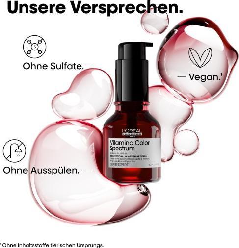 Actual product image L'Oréal Professionnel Vitamino Colour Spectrum Glass Shine Serum (30 ml)