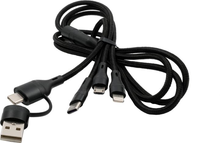 Image du produit Exsys 2-zu-3 USB Lade- und Datenkabel (1 m, USB 2.0)