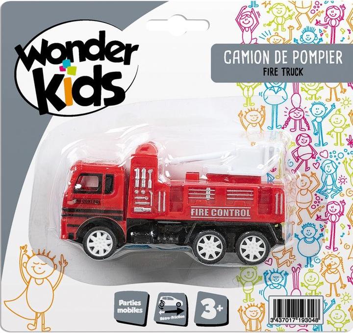 Produktbild Winfun 11 CM RETRO FRICTION FEUERWEHRWAGEN – Zufälliges Modell