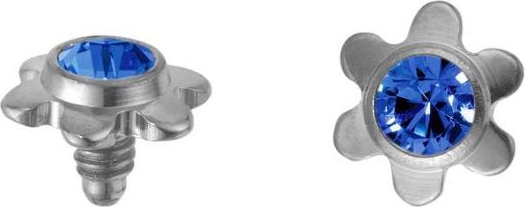 Produktbild Bijouteria Dermal-Anchor Aufsatz (Kristall, Titan)