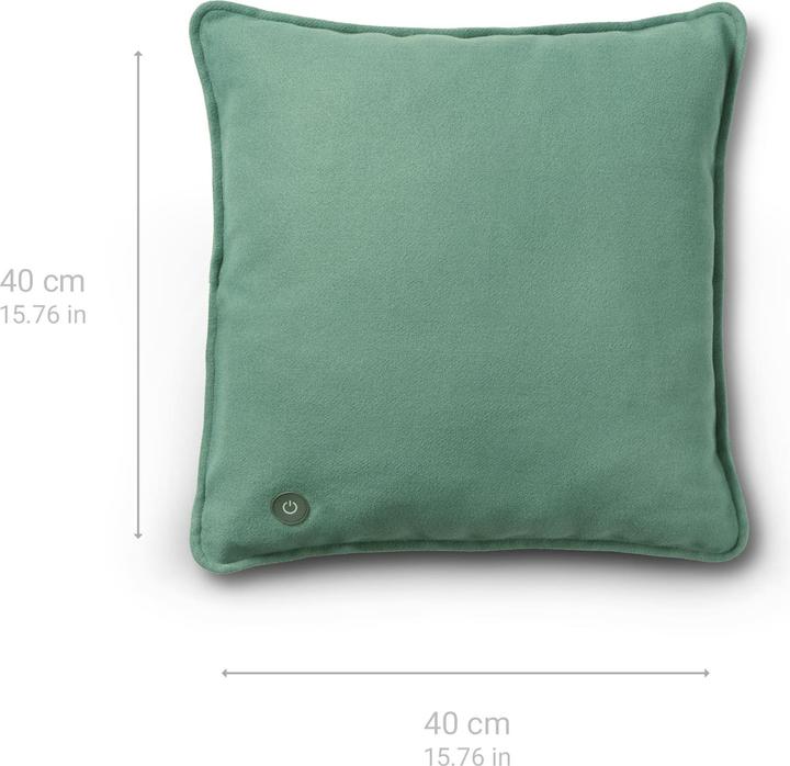 Actual product image Medisana HC 250 Interior Cushion Line green (40 x 40 x 18 cm)