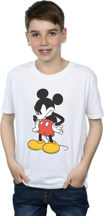 Immagine prodotto Disney Mickey Mouse Angry Look Down Maglietta Ragazzi (140, 146)