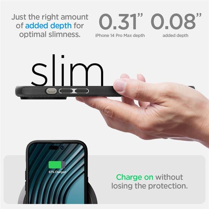 Actual product image Spigen Mag Armor MagFit Series (Apple iPhone 14 Pro Max)