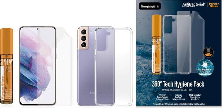 Actual product image PanzerGlass 360° Protection - Glass + Cover (1 Piece, Samsung Galaxy S21+)