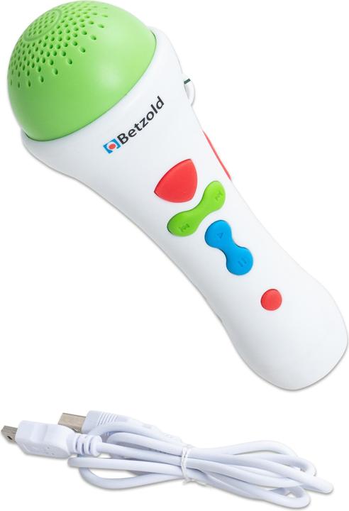 Produktbild Betzold Kindermikrofon mit Aufnahmefunktion