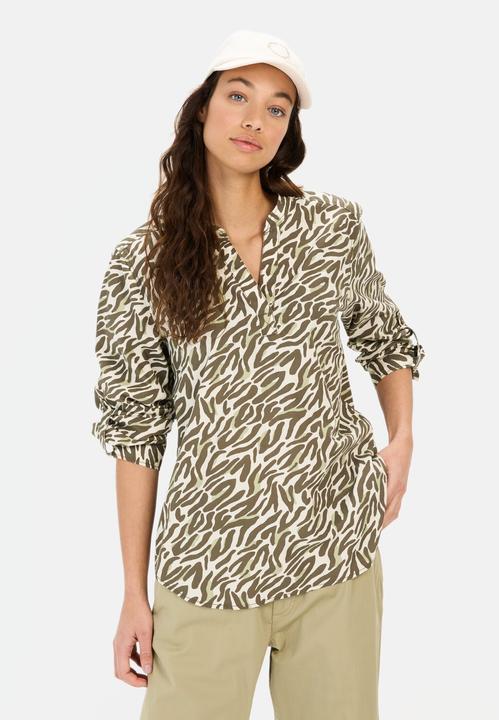 Produktbild Camel Active Langarm-Bluse mit Allover-Print (M)