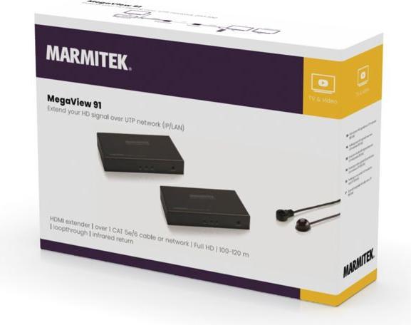 Actual product image Marmitek MegaView 91, HDMI via CAT (Extender)