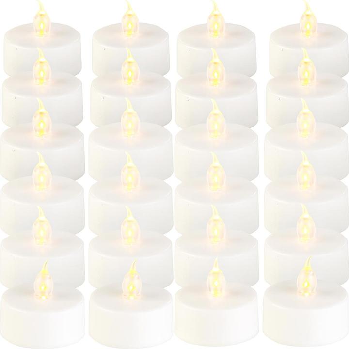 Immagine prodotto Lunartec Luci da tè a LED (24 x)