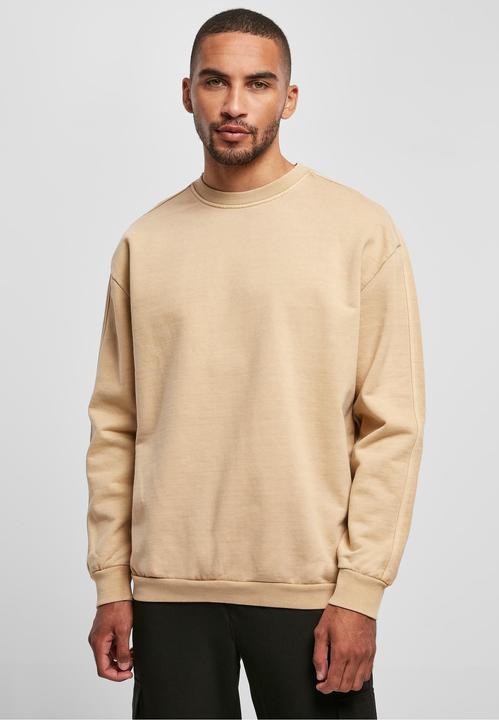 Actual product image Urban Classics Heavy Terry Garment Dye Crew - 19381 (4XL)