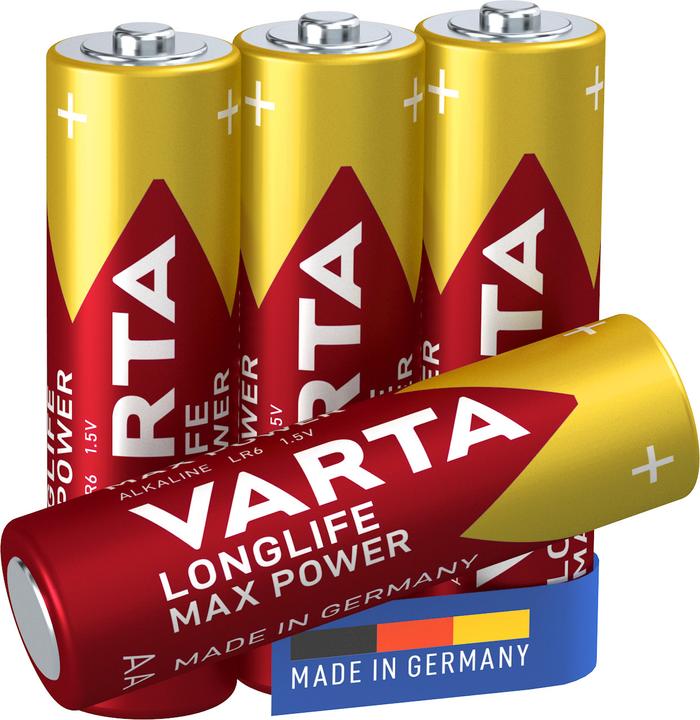 Produktbild Varta LongLife Max Power (4 Stk., AA, 2980 mAh)
