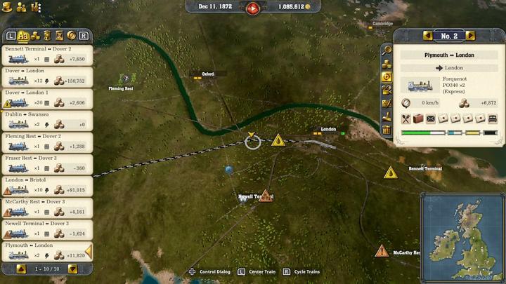 Actual product image Railway Empire 2 (Deluxe Edition) (Switch, Switch Lite, Switch OLED)