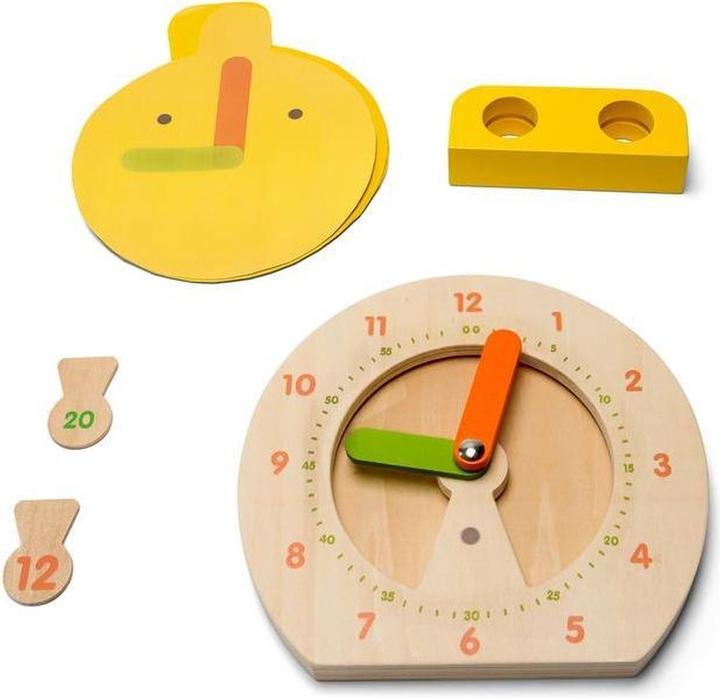Actual product image BS Learning Clock Digital Analog (German, French, Italian, English)