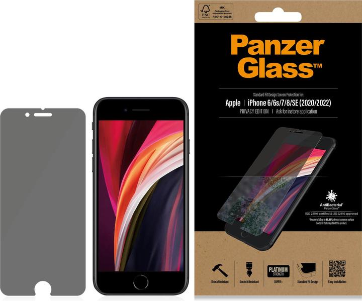 Produktbild PanzerGlass Privacy (1 Stück, Apple iPhone 6s)